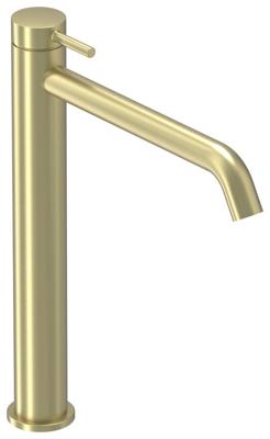 Wastafelkraan IVY Bond Model L Coldstart Geborsteld Mat Goud PVD IVY