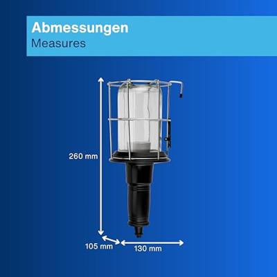 REV 0090820511 REV handlamp rubberen behuizing Energielabel 2021 n.v.t.