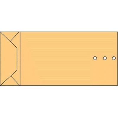 Envelop Quantore monsterzak 100x245x40mm bruin 250 stuks