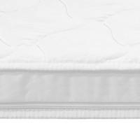 VidaXL Topmatras ei-profiel 6 cm koudschuim 140x200 cm - thumbnail