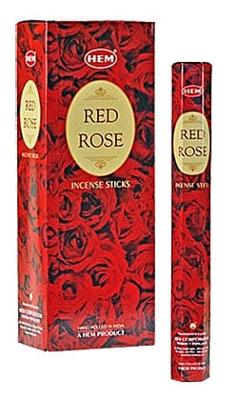 HEM Wierook Red Rose (6 pakjes) HEM Wierook Red Rose (6 pakjes)