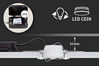 Paulmann LED-inbouwlamp voor badkamer Set van 3 stuks 18 W Wit (mat) - thumbnail