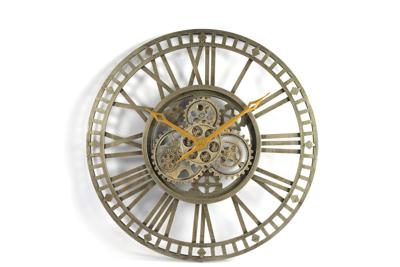 Klok ro Farnham S grijs-Ø60CM