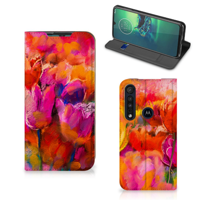 Bookcase Motorola G8 Plus Tulips - thumbnail