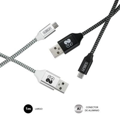 Kabel Micro USB Subblim SUB-CAB-1MU001 1 m (2 Stuks)