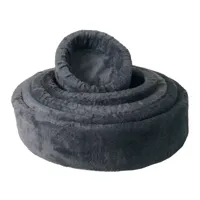 Boony Hondemand teddy grijs nr. 4/70cm - thumbnail