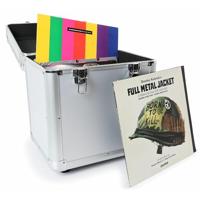 Power Dynamics RC100 Vinyl Record case voor 12 inch platen zilver - thumbnail