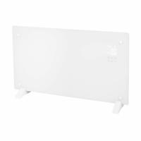 Convector Verwarming Eurom Alutherm Verre 1500W Voor in de Badkamer met Wi-Fi en Glazen Behuizing Wit - thumbnail