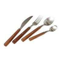 HKliving 70's Bestekset 16-delig - Wood - thumbnail