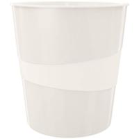 Papierbak Leitz WOW 15liter wit - thumbnail