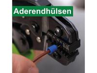 Quadrios 22T022 22T022 Reserve bewerkingsinzetstuk Adereindhulzen, Platte insteekhulzen, Solar-connectoren 0.25 tot 6 mm² - thumbnail
