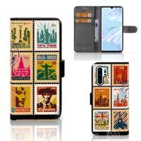 Huawei P30 Pro | Flip Cover | Postzegels - thumbnail
