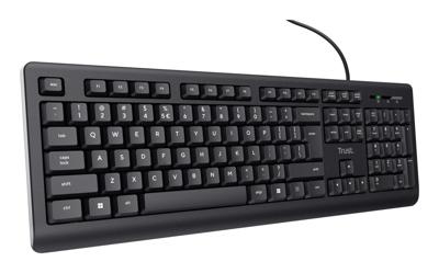 Trust BASICS KEYBOARD US Toetsenbord Zwart Trust BASICS KEYBOARD US Toetsenbord Zwart