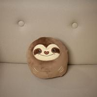 Luiaard Squeezies Pluche Sierkussen - thumbnail