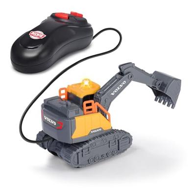 Dickie rc bestuubare graafmachine mini excavator - thumbnail