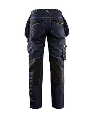 Blåkläder Dames werkbroek X1900 Stretch 79901141 | Marineblauw/Zwart | Maat 50 - 7330509587744