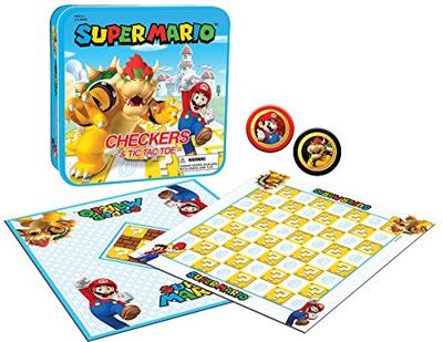 Super Mario - Checkers & Tic Tac Toe Super Mario - Checkers & Tic Tac Toe