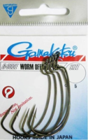 Gamakatsu Hook Worm Offset Ewg Size 1 6 st - thumbnail