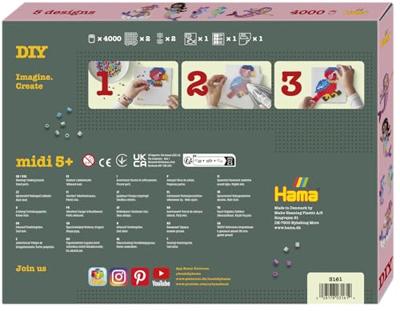 Hama Strijkkralen Set Zeemeerminnen 4000 Delig