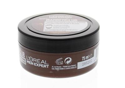 L'Oréal Paris Men Expert BarberClub Baard & Haar Styling Cream L'Oréal Paris Men Expert BarberClub Baard & Haar Styling Cream
