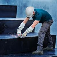 Bosch Accessoires Expert R782 keramische prisma-fiberschijf 180 mm, 22,23 mm, K36 - 1 stuk(s) - 2608621828 - thumbnail