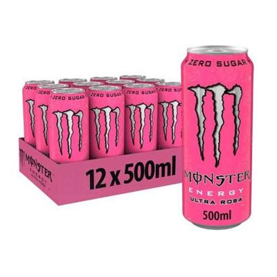 Monster Energy - Ultra Rosa Zero Sugar - 12x 500ml