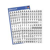 Avery AV-3720 Letteretiket 2 Vel Zwart 10 Setjes met 2 Vel - thumbnail