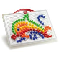 Quercetti insteek mozaïek, 150 pins - thumbnail