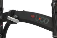 UGO Vouwfiets u-go dare s1 - 20 inch - single speed - v brake en remnaaf - smoke black - thumbnail