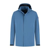 Travelin' Heren - Waterproof jack - Blauw - Maat XL - thumbnail