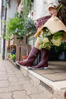 Dunlop laars MJ0KX01 Sport bordeaux/wit 34