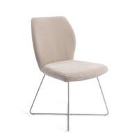Jesper Home Ikata eetkamerstoel Sand Strand cross steel - thumbnail