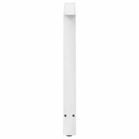 Eettafelpoten 2 st A-vormig 100x(72-73) cm staal wit - thumbnail