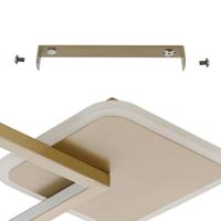 Eglo Instelbare led plafondlampGafares vierkant - goud - 900424 - thumbnail