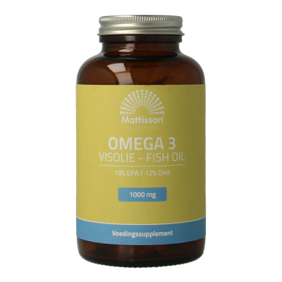 Omega 3 visolie 18% EPA 12% DHA 1000mg 120 Capsules Omega 3 visolie 18% EPA 12% DHA 1000mg 120 Capsules
