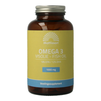 Omega 3 visolie 18% EPA 12% DHA 1000mg 120 Capsules - thumbnail