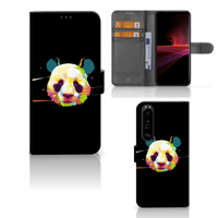 Sony Xperia 1 III Leuk Hoesje Panda Color - thumbnail