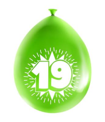 Paperdreams Happy party ballon - 19 jaar
