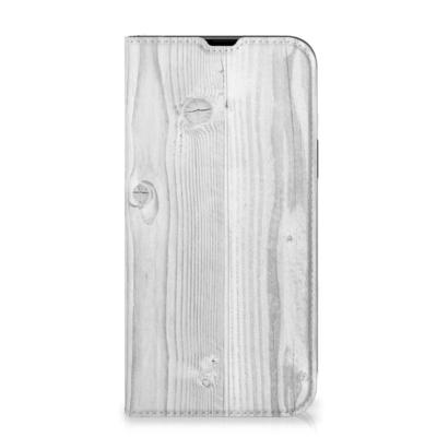 iPhone 13 Pro Max Book | Wallet Case | White Wood