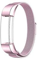 FitBit Alta HR Milanese bandje - Maat: Small - Roze - thumbnail