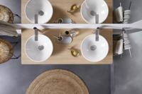 Wastafelkraan Duravit D-Neo Mengkraan Hoog Eengreeps 50x184x270 mm Chroom - thumbnail