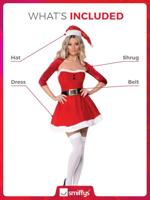 Sexy Kerstvrouw pakje - thumbnail