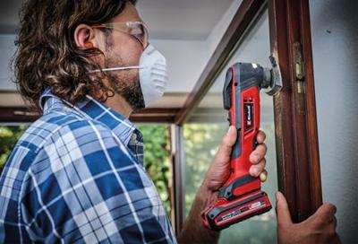 Einhell Professional TP-MG 18 Li BL 4465190 Multifunctioneel accugereedschap Brushless, Zonder accu, Zonder lader, Incl. accessoires Aantal meegeleverde accus: