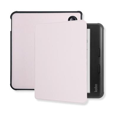 Lunso Kobo Libra Colour hoes (7 inch) - sleepcover - Lichtroze