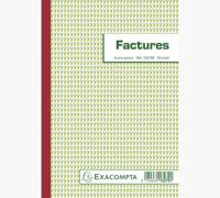 Exacompta facturen, ft 21 x 14,8 cm, tripli, franstalig - thumbnail