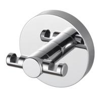 Handdoekhaak Haceka Aqualux PRO2000 Dubbel Chroom Haceka - thumbnail