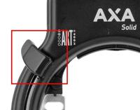 Slotknop Axa Solid - zwart - thumbnail