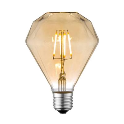 Home sweet home LED lamp Diamond E27 4W 330Lm 2700K dimbaar - amber Home sweet home LED lamp Diamond E27 4W 330Lm 2700K dimbaar - amber