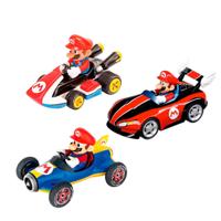 Carrera Super mario pull back raceauto's, 3dlg. - thumbnail