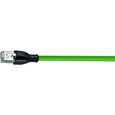 Helukabel 806554 RJ45 Netwerkkabel, patchkabel CAT 5e SF/UTP 25.00 m Groen 1 stuk(s)
